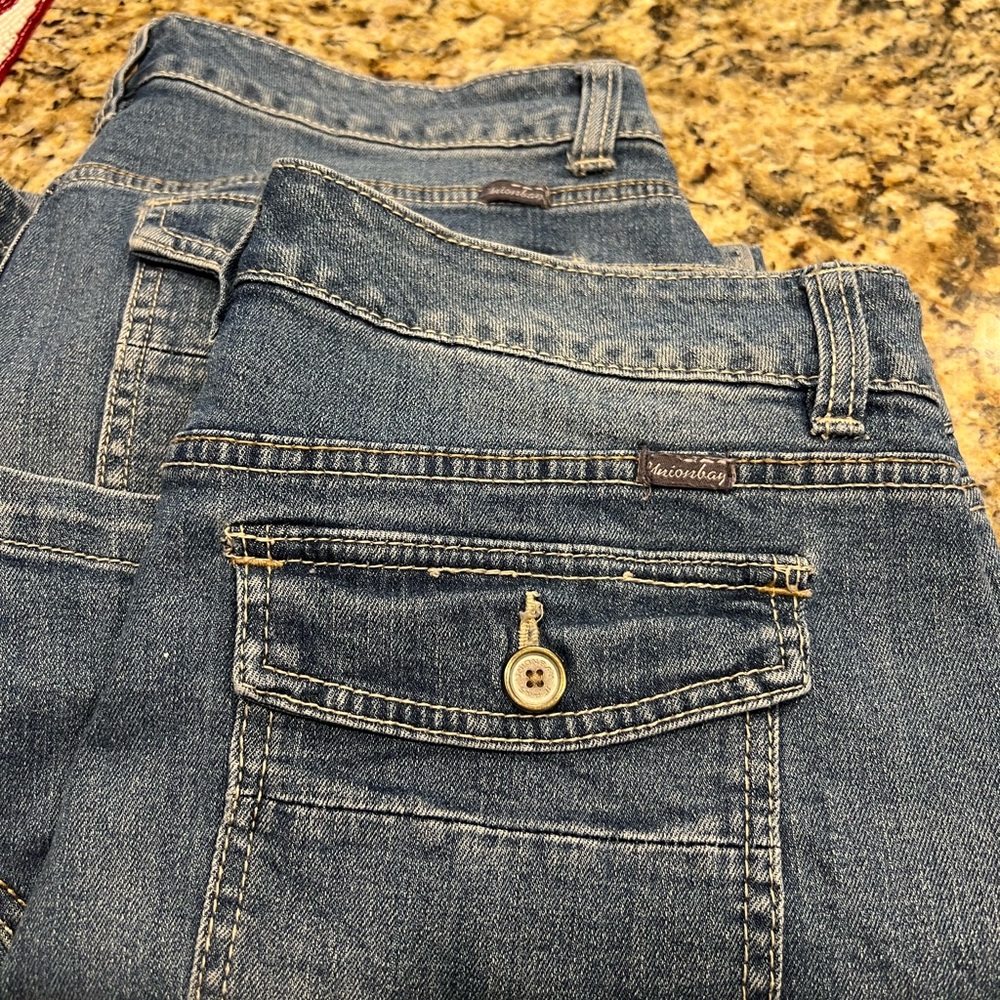 Union Bay jean cargo short lot size 11